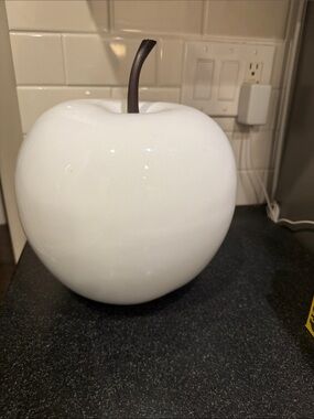 CB2 decorative apple.